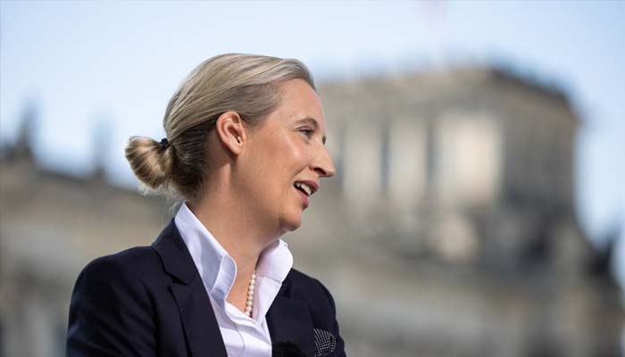 Was ist mit dem rechten Ohr von Alice Weidel